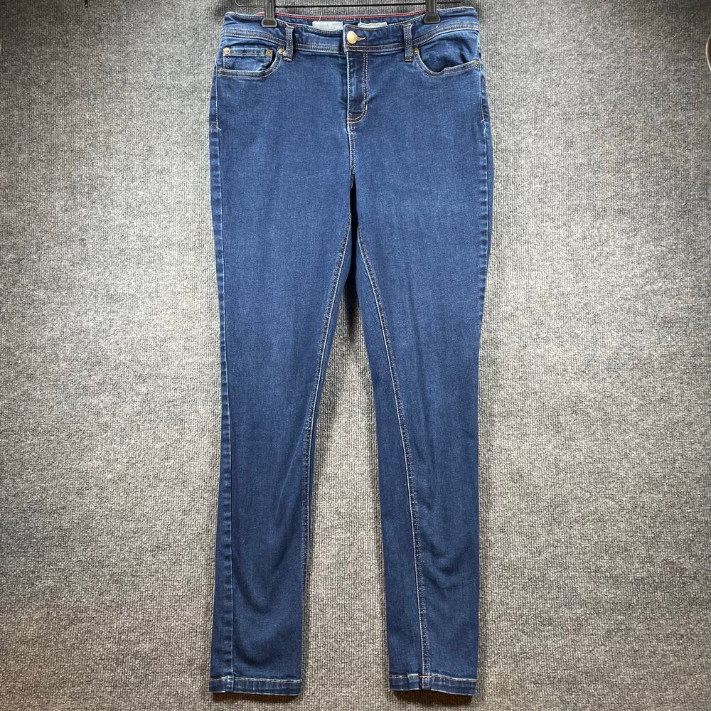 Joules The Monroe Super Skinny Jeans Women's 10 Blue Denim Stretch Casual